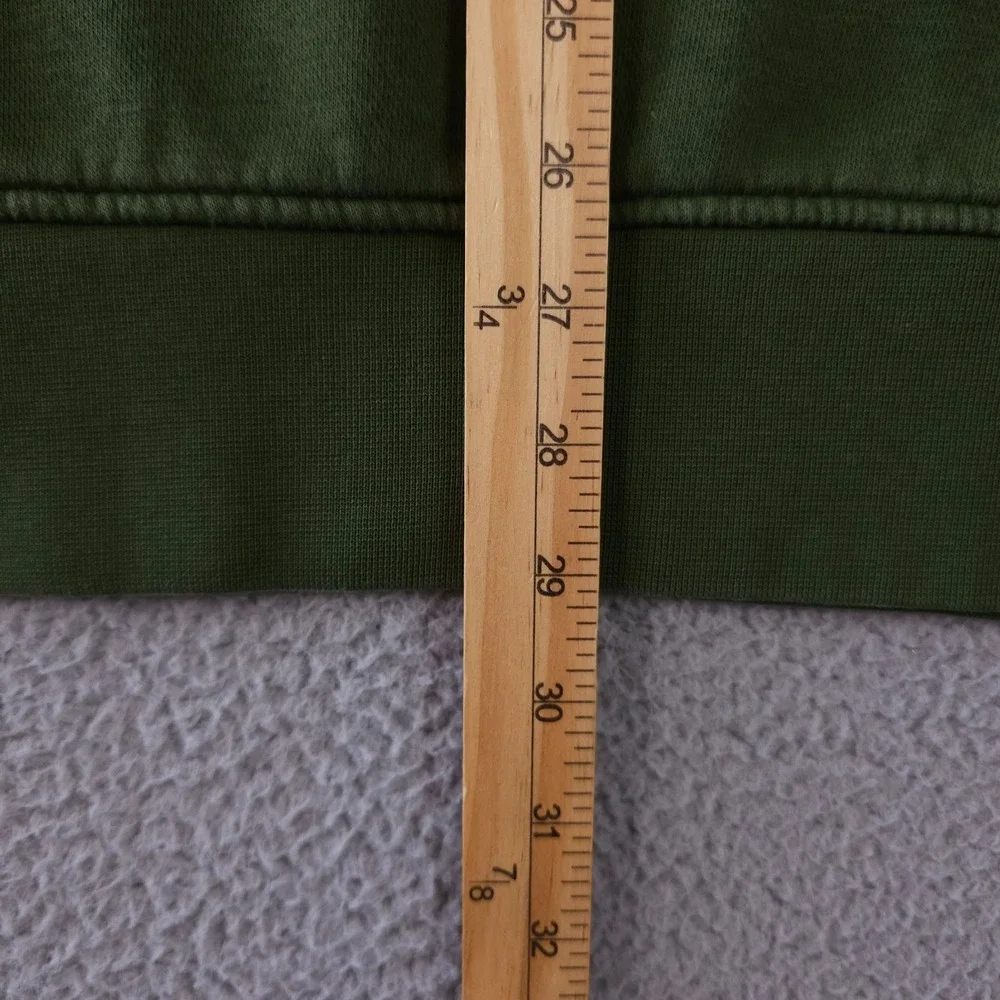Levis Sweatshirt Mens XL Green Relaxed Fit Seasonal Crew Neck Pullover Fleece